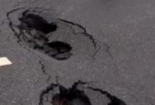 Photo of Potholes Emerge on Newly Inaugurated Delhi-Dehradun Expressway, Raising Questions Over Construction Quality of ₹12,000 Crore Project