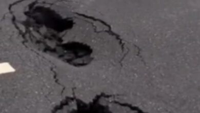 Photo of Potholes Emerge on Newly Inaugurated Delhi-Dehradun Expressway, Raising Questions Over Construction Quality of ₹12,000 Crore Project
