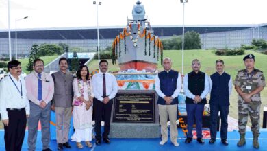 Photo of GRSE’s Warship Anchors at Kolkata Airport: Showcasing India’s Maritime Self Reliance