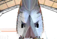 Photo of GRSE Launches ‘Shruti’, Second Next Generation Offshore Patrol Vessel for Indian Navy