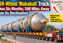 Photo of 308-Wheel ‘Mahabali’ Truck: Six Months, Guzzled ₹2 Crore Diesel and Still on the Way