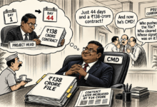 Photo of 44 Days and the ₹138-Crore File – Now CMD!!!