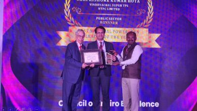 Photo of NTPC Executive Director Kishore Kumar Hota Honoured with ‘Leader of the Year’ Award”