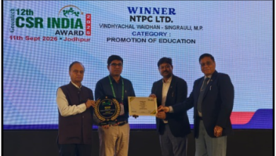 Photo of NTPC Vindhyachal Wins Twin Greentech Honours for CSR and EHS Excellence