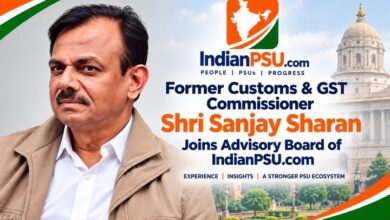 Photo of Former Customs & GST Commissioner Shri Sanjay Sharan Joins IndianPSU.com Advisory Board
