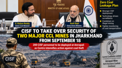 Photo of CISF to Take Over Security of Two Major CCL Mines in Jharkhand