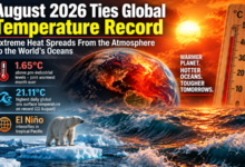 Photo of Copernicus: August was the world’s joint hottest month on record