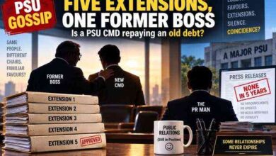Photo of The Fifth Extension: Is a PSU CMD Paying His Guru Dakshina to a Former Boss?
