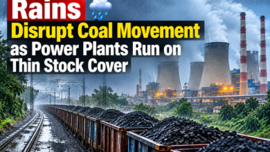 Photo of Rains Disrupt Coal Movement as Power Plants Run on Thin Stock Cover