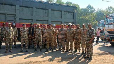 Photo of CISF Seizes Five Trucks Carrying 199 Tonnes of Illegal Coal in Hazaribagh