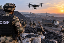 Photo of CISF Raids 14 Locations in Dhanbad, Seizes Illegal Coal Amid Drone Surveillance