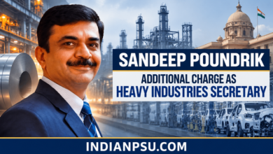 Photo of Sandeep Poundrik Named Heavy Industries Secretary, to Continue as Steel Secretary
