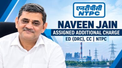 Photo of NTPC Assigns Additional Charge of ED (DRC) to Naveen Jain